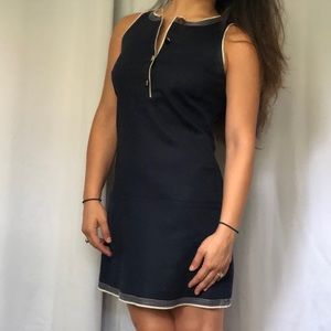 Ann Taylor Preppy Navy Shift Dress